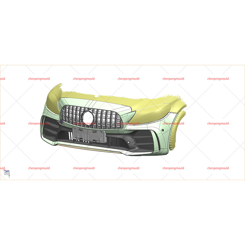 Mercedes-Benz C Modified Bumper Mould