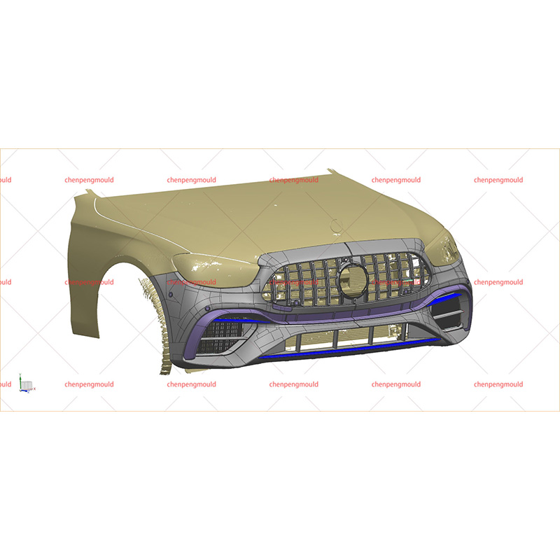 Mercedes-Benz E Modified Mercedes-Benz Amg Bumper Mould