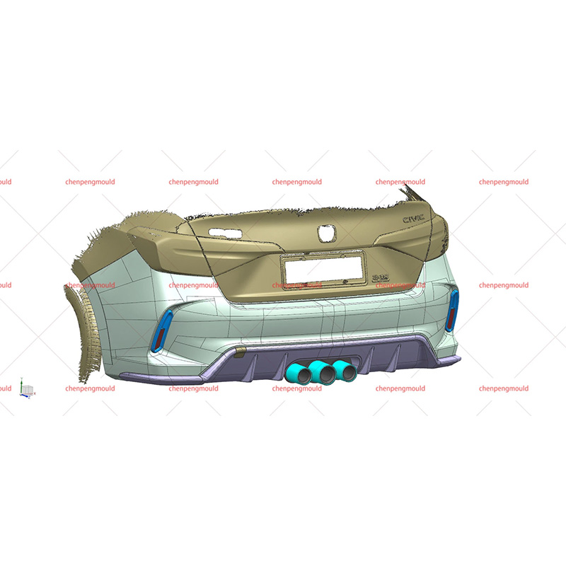 Note on the Use of Rear Bumper Moulding