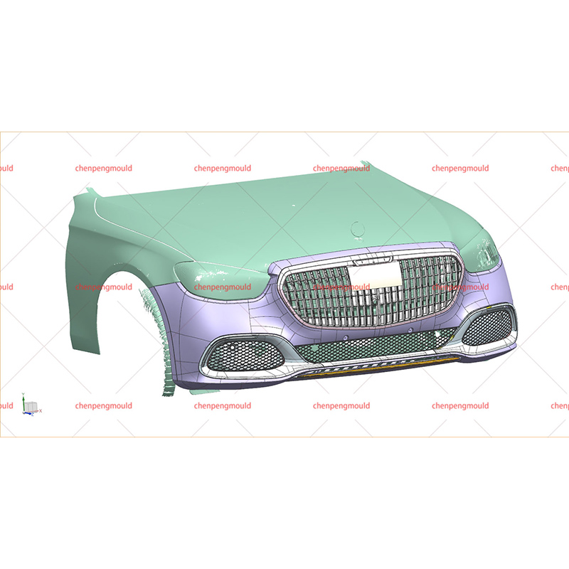 Mercedes-Benz E-Maybach Modified Bumper Mould