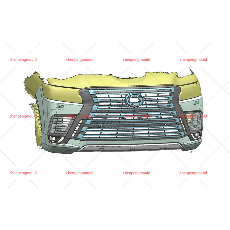 Plastic Injection Toyota Automotive Bumper Mould